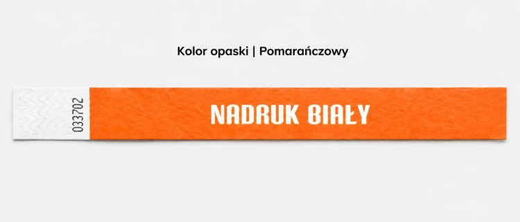 Nadruk biały Neon Orange Opaska.png