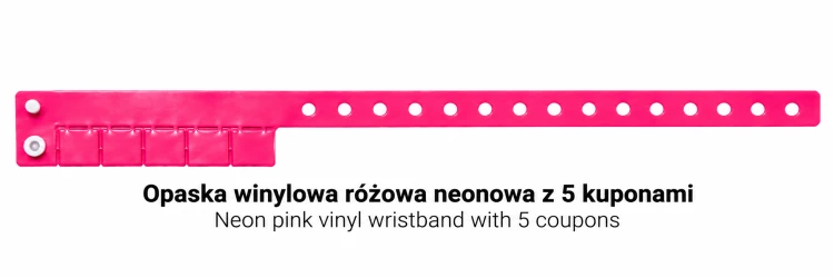 Neonowa różowa opaska winylowa z kuponami.png